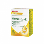 WALMARK maisto papildas VITAMINS D3 + K2, 30 kapsulių