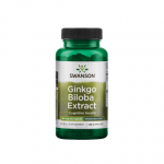 SWANSON GINKGO BILOBA STANDARTIZUOTAS EKSTRAKTAS, 120 kapsulių