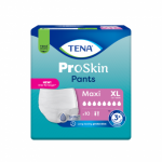 TENA sauskelnės kelnaitės PANTS MAXI, XL dydis, 10 vnt.