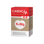 CARDIOM K + Mg (kalis ir magnis) &Scaron;irdžiai, 50 tablečių