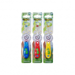 Dantų &scaron;epetėlis DINOSAUR Timer 3-6 m. vaikams Twinklers, 1 vnt.