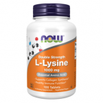 NOW L-Lysine 1000 mg, 100 dengtų tablečių