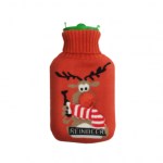 MEDRULL &scaron;ildyklė su megztuku, raudona spalva, su elniuku, 1 vnt.