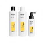 NIOXIN PRO CLINICAL plaukų priežiūros produktų rinkinys SYSTEM 1 KIT, 350 ml