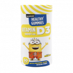 MINIONS Vitaminas D 1000 TV guminukai, 50 guminukų