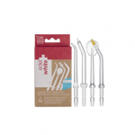EDELWHITE atsarginiai irigatoriaus antgaliai POWER SPA, 4 vnt.