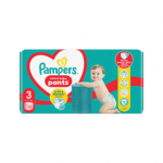 Sauskelnės-kelnaitės PAMPERS Pants, Jumbo Pack, 3 dydis, 62 vnt., 62 vnt.