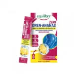 EQUILIBRA maisto papildas Dren Ananas Zero, ananasų skonio, 10 x 4 g, 10 vnt.