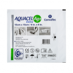 AQUACEL AG + EXTRA tvarstis, 15 cm x 15 cm, 5 vnt.