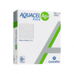 AQUACEL AG+ EXTRA tvarstis, 5 x 5 cm, 10 vnt.