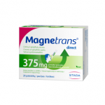 MAGNETRANS DIRECT (magnis), 375 mg, citrinų ir greipfrutų skonio granulės, 20 paketėlių