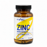 FITNWELL Zinc bisglycinate, 90 kapsulių