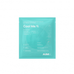 AIMX greitai ir intensyviai regeneruojanti ir drėkinanti vėsinamoji lak&scaron;tinė kaukė COOL ME, 1 vnt.