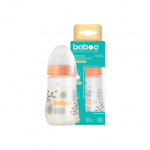 BABOO&reg; antikolinis maitinimo buteliukas, 250 ml, 3+ mėn, Blue Haze, 1 vnt.