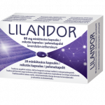 LILANDOR 80 mg, mink&scaron;tosios kapsulės, mink&scaron;tosios kapsulės, N28