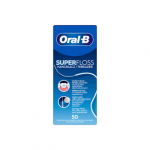 Dantų siūlas ORAL-B Super Floss, 50 vnt., 50 vnt.