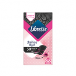 LIBRESSE įklotai DAILIES STYLE BLACK, 30 vnt.