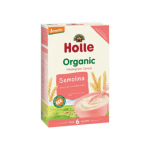 HOLLE biodinaminė manų kruopų ko&scaron;ė kūdikiams, nuo 6 mėn., LT-EKO-001, 250 g