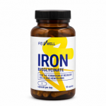 FITNWELL Iron bisglycinate, 90 kapsulių
