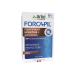 FORCAPIL kapsulės pažeistiems plaukams ir nagams FORTIFIANT KERATINE+, 60 kapsulių