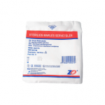 AZAS sterilios marlinės servetėlės (17 siūlų/kv. cm), 8 sluoksnių, 10 x 10 cm, 5 vnt.