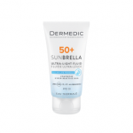 DERMEDIC fluidas kuperozės pažeistai veido odai SUNBRELLA ULTRA-LIGHT, SPF 50+, 40 ml