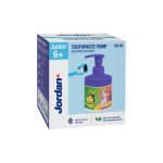 JORDAN vaiki&scaron;ka dantų pasta su dozatoriumi, 6-12m., vaisių skonio, 150 ml