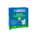 URGO PORE pleistras, balta spalva, 5 m&nbsp;x&nbsp;1,25 cm, 1 vnt.