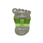 VICTORIA BEAUTY drėkinamoji pėdų kaukė (kojinės) su &scaron;lapalu (20 %) ir mentoliu WORKAHOLIC'S, 1 pora