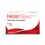 Hesio 1 000 mg plėvele dengtos tabletės, plėvele dengtos tabletės, N30