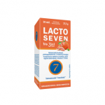 LACTO SEVEN TRIO, raudonųjų apelsinų skonio, 50 kramtomųjų tablečių