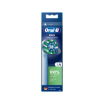 ORAL-B elektrinio dantų &scaron;epetėlio galvutės CROSS ACTION WHITE PRO, 4 vnt.