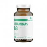 ECOSH bioaktyvus vitaminas B3, niacinas 250mg NE, 90 kapsulių, 90 kapsulių