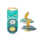 BABOO&reg; Calmy lateksinis ortodontinis čiulptukas su sterilizavimo dėžute, Lagoon Fiesta, 6+ mėn, 2 vnt.