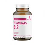 ECOSH bioaktyvus vitaminas B12, 1200 &micro;g, 90 kapsulių