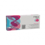 PRIMA STREP A streptokokų aptikimo gerklės tepinėlyje savikontrolės testas, 1 vnt.