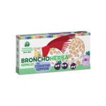 &Scaron;VENČIONIŲ VAISTAŽOLĖS čiulpiamos tabletės su islandine kerpena vaikams BRONCHOHERBA GERKLEI , nuo 6 m., 24 čiulpiamų tablečių