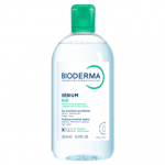 BIODERMA micelinis valomasis vanduo mi&scaron;riai, riebiai odai SEBIUM H2O, 500 ml