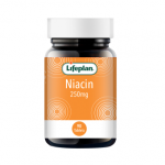 LIFEPLAN NIACINAS 250 mg, 90 tablečių