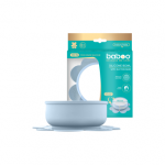 BABOO silikoninis limpantis dubenėlis, 6+ mėn, mėlyna, Blue Haze, 1 vnt.