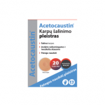 ACETOCAUSTIN Karpų &scaron;alinimo pleistras, 20 pleistrai