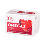 FORDAY OMEGA 3, 60 mink&scaron;tų kapsulių