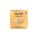 DUREX prezervatyvai SENSUAL no Latex, 3 vnt.