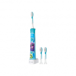 PHILIPS elektrinis dantų &scaron;epetėlis SONICARE FOR KIDS, mėlyna spalva, HX6322/04, 1 vnt.