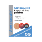 ACETOCAUSTIN, karpų &scaron;alinimo pleistras, 20vnt.