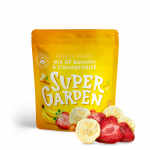 SUPERGARDEN &scaron;altyje džiovintų bra&scaron;kių ir bananų mi&scaron;inys, 20g
