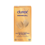 DUREX SENSUAL, prezervatyvai, 10 vnt.