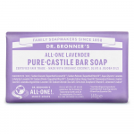 DR. BRONNER&rsquo;S LAVENDER, ekologi&scaron;kas muilas su levandų eteriniu aliejumi, 140 g