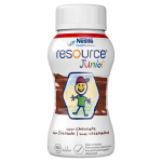 RESOURCE JUNIOR, &scaron;okolado skonio gėrimas, 200ml, 4 vienetai