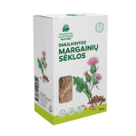 &Scaron;VENČIONIŲ VAISTAŽOLĖS Smulkintos margainių sėklos, 150g. milteliai